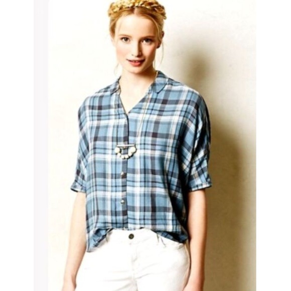 Anthropologie x Holding Horses Halsey Button Down - Picture 2 of 4